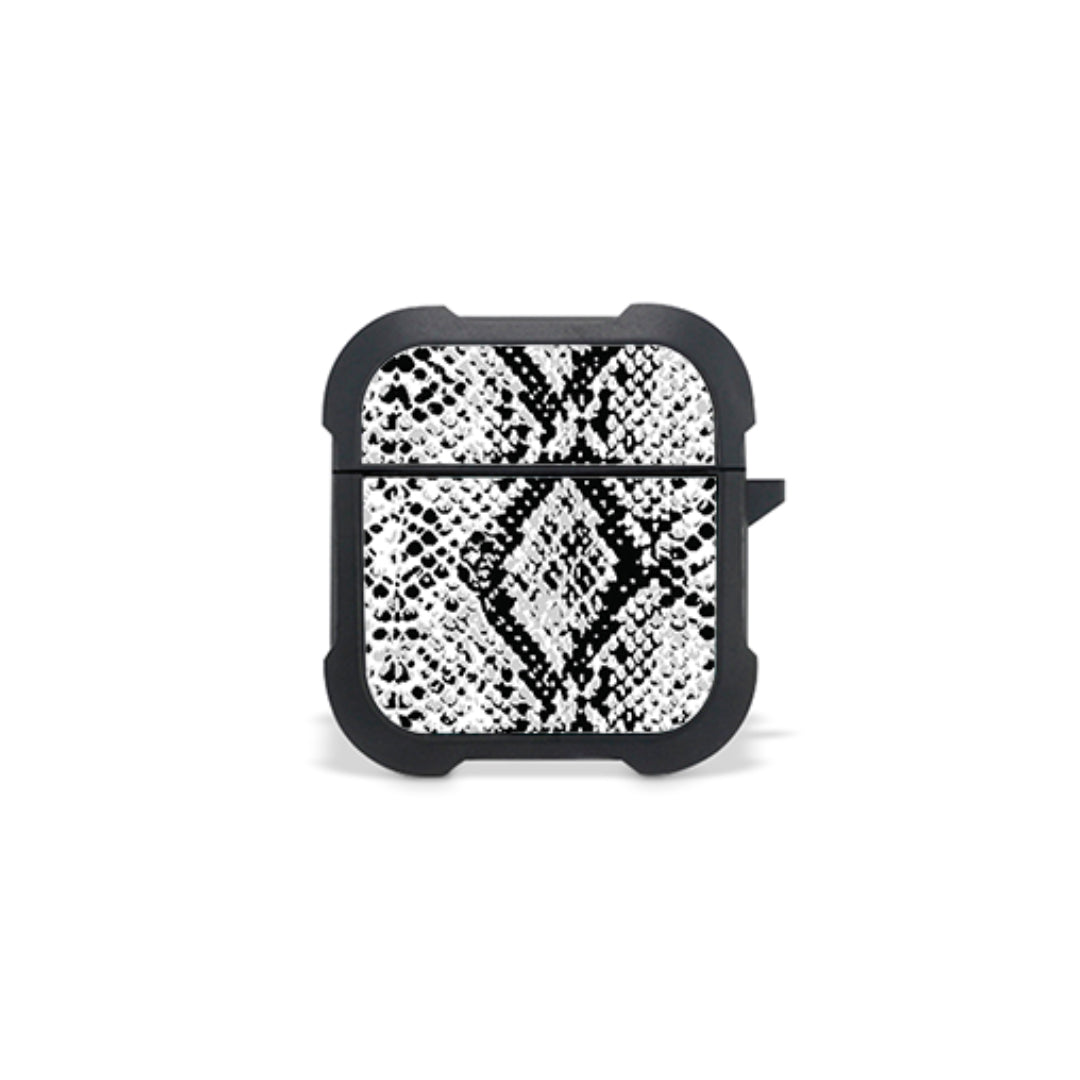 Animal White Snake - Airpods 1, 2 Θήκη