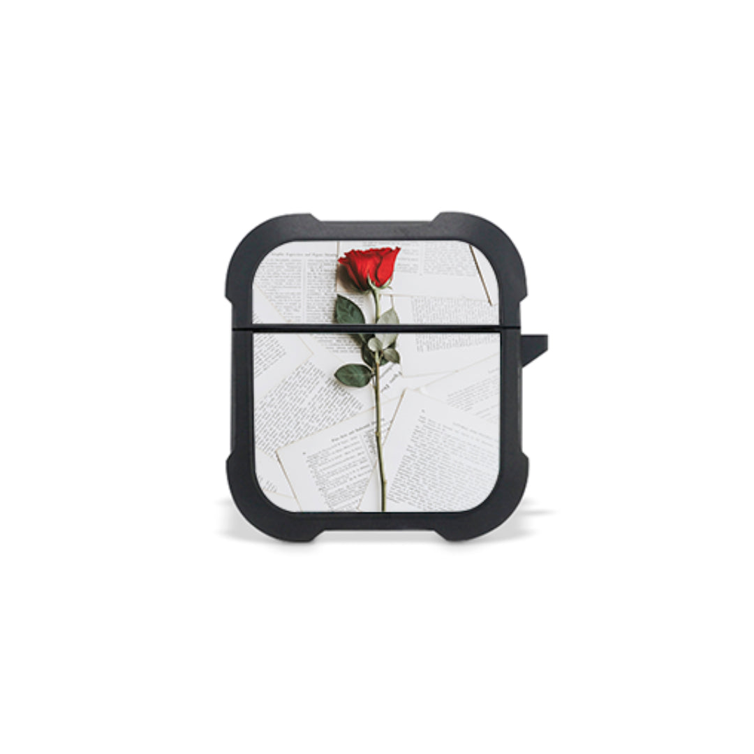 Red Rose - Airpods 1, 2 Θήκη