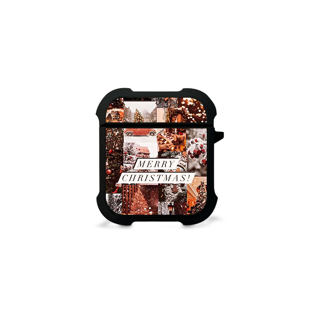 Xmas Collage - Airpods 1, 2 Θήκη