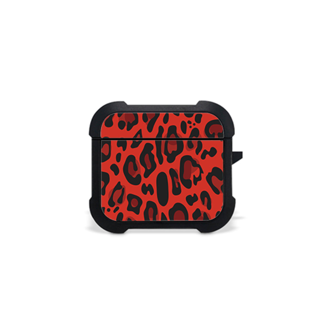 Animal Red Leopard - Airpods 3 Θήκη