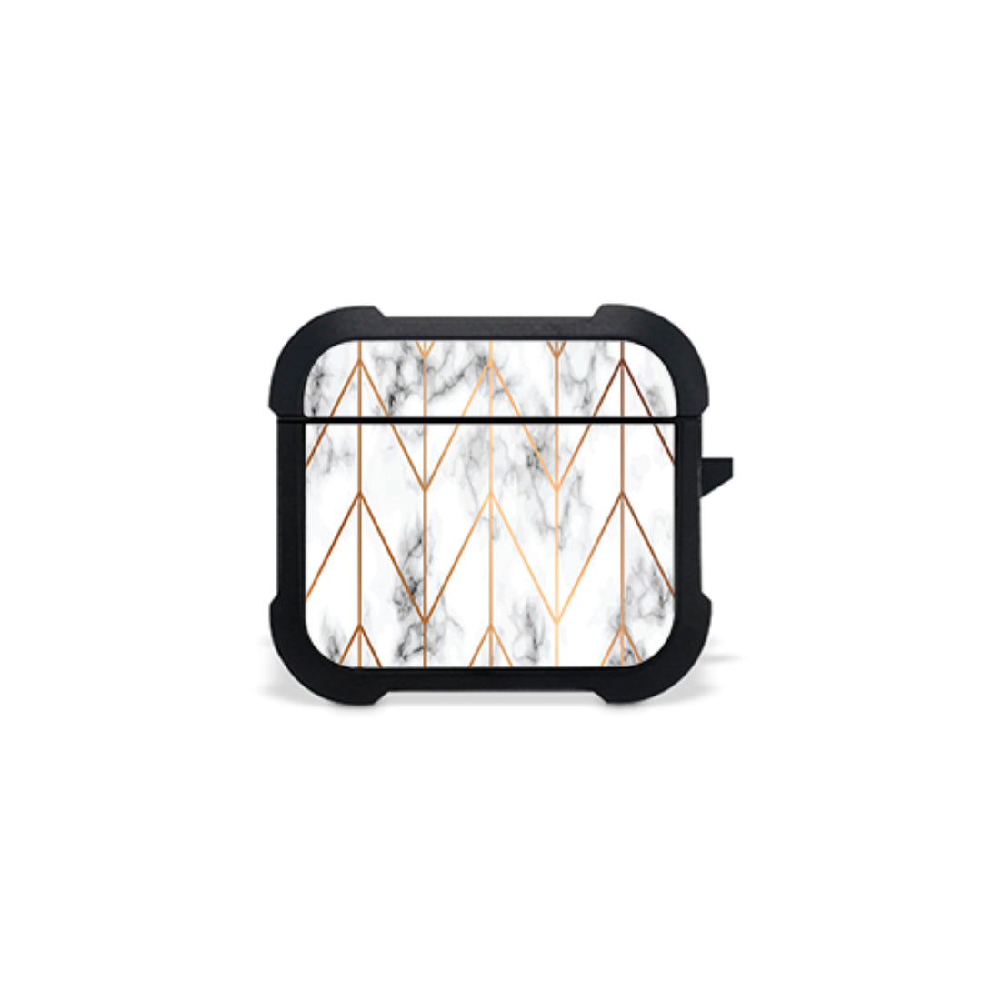 Marble Gold Geometric - Airpods 3 Θήκη