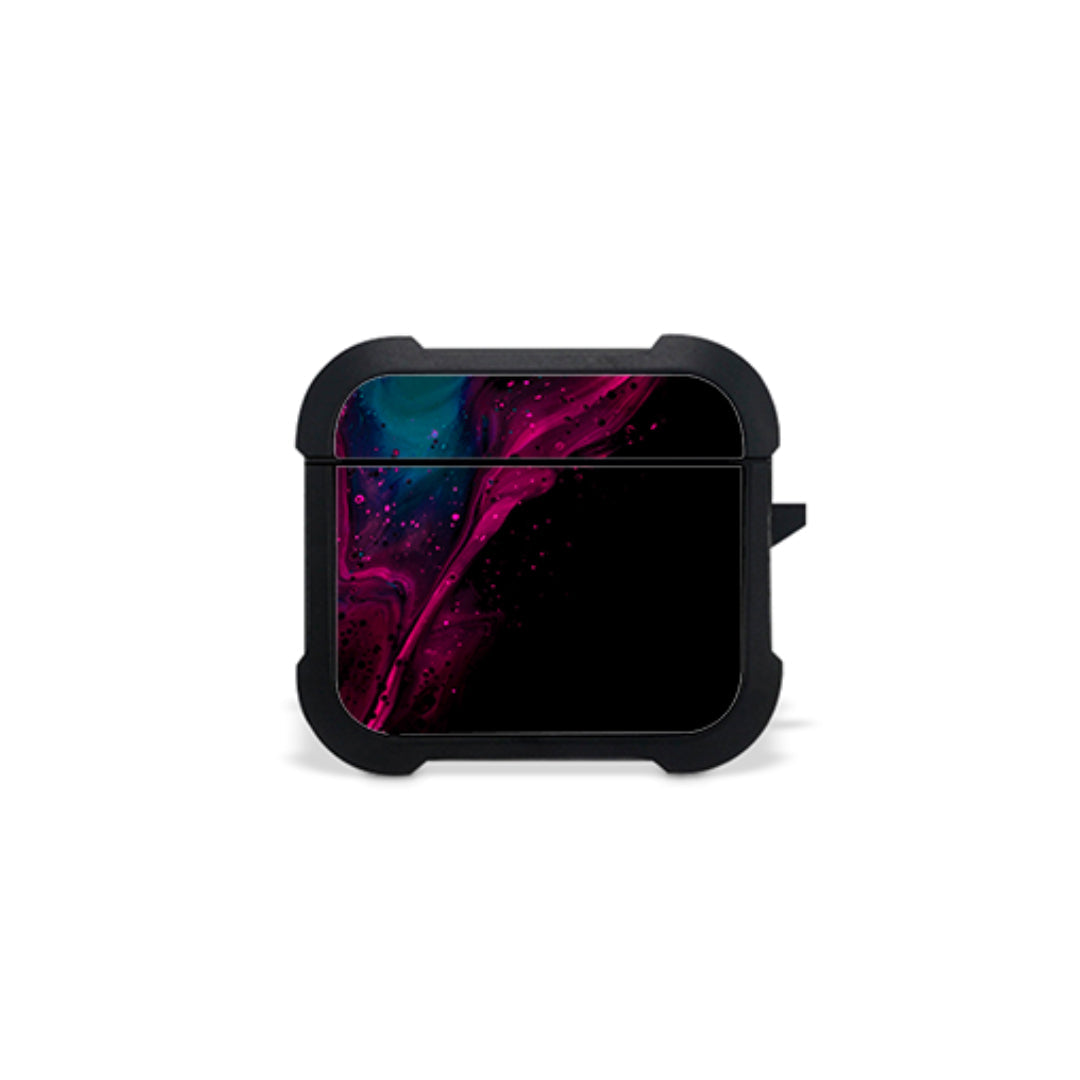 Watercolor Pink Black - Airpods 3 Θήκη