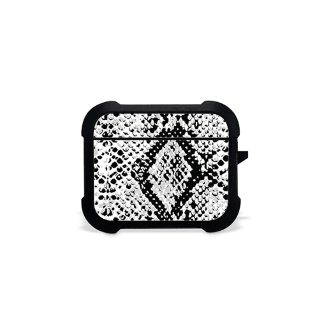 Animal White Snake - Airpods Θήκη