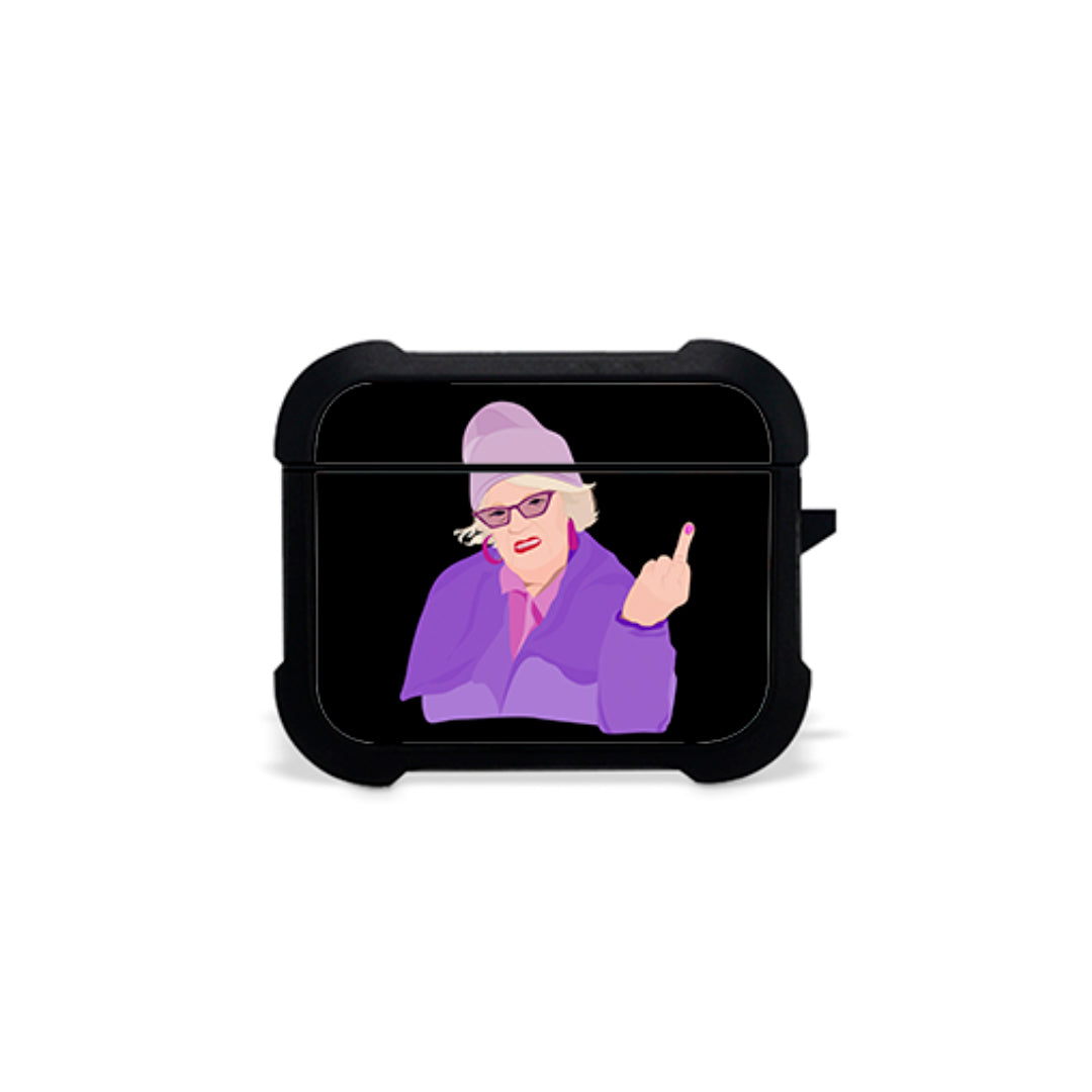 Grandma Mood Black - Airpods Θήκη
