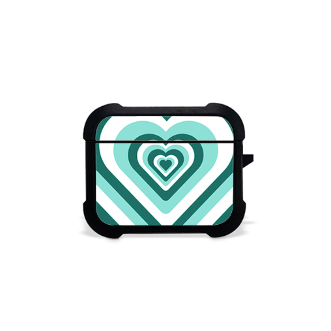 Green Hearts - Airpods Θήκη