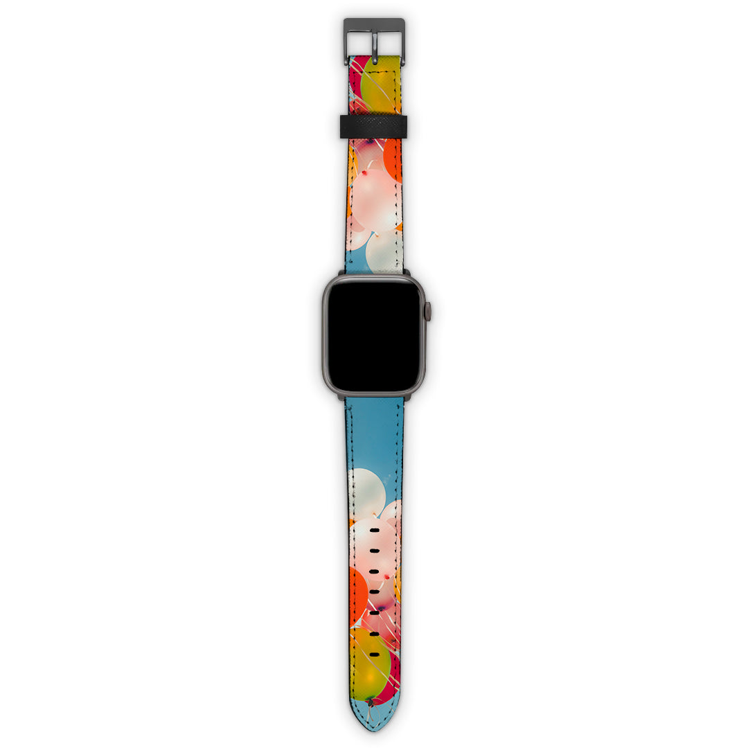 Λουράκι 20mm Samsung / Huawei / Honor / Xiaomi / Garmin με χρώμα Colorful Balloons – Smartfits