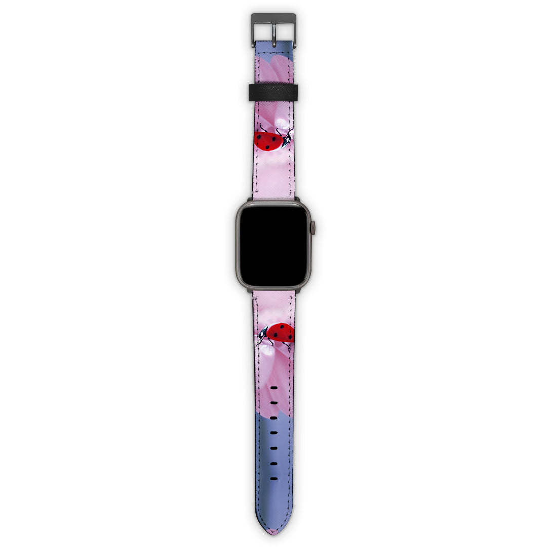 Λουράκι Apple Watch 38/40/41mm με χρώμα Ladybug Flower – Smartfits