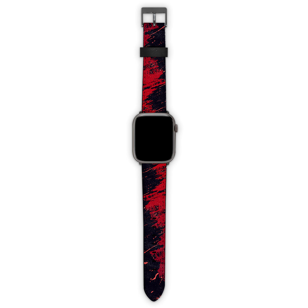 Λουράκι Apple Watch 42/44/45/49mm με χρώμα Red Paint – Smartfits