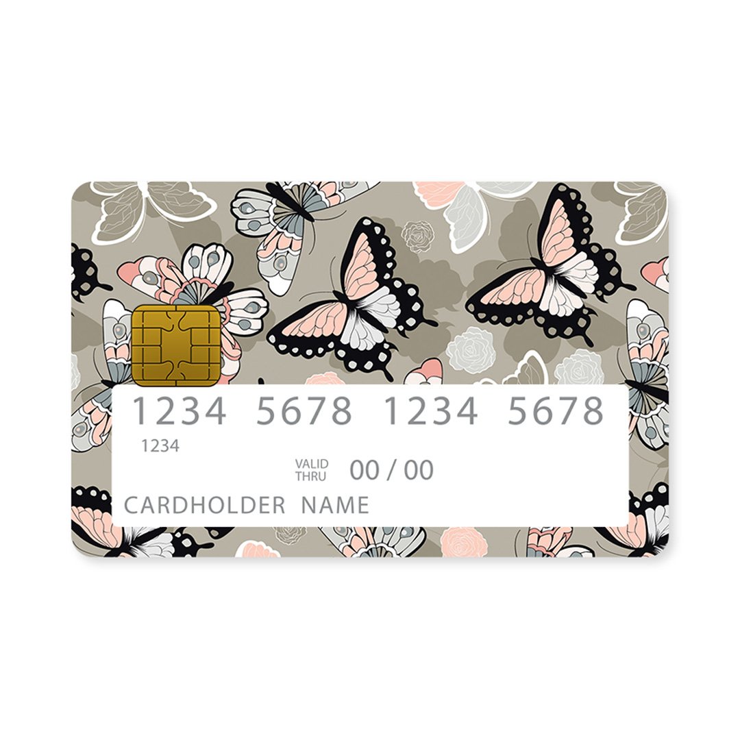 Boho Butterflies - Επικάλυψη Κάρτας