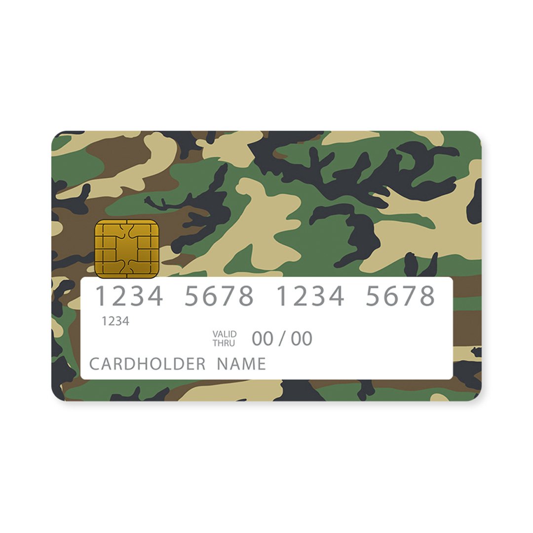 Forest Camo - Επικάλυψη Κάρτας