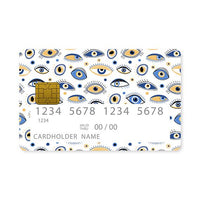 Thumbnail for Επικάλυψη Τραπεζικής Κάρτας σε σχέδιο Ftou Ftou σε λευκό φόντο