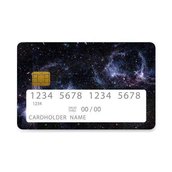Bank Card Skin with Unverse Exploration design