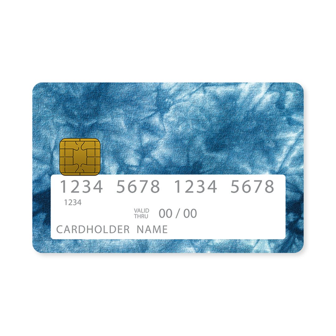 Blue Watercolor - Επικάλυψη Κάρτας