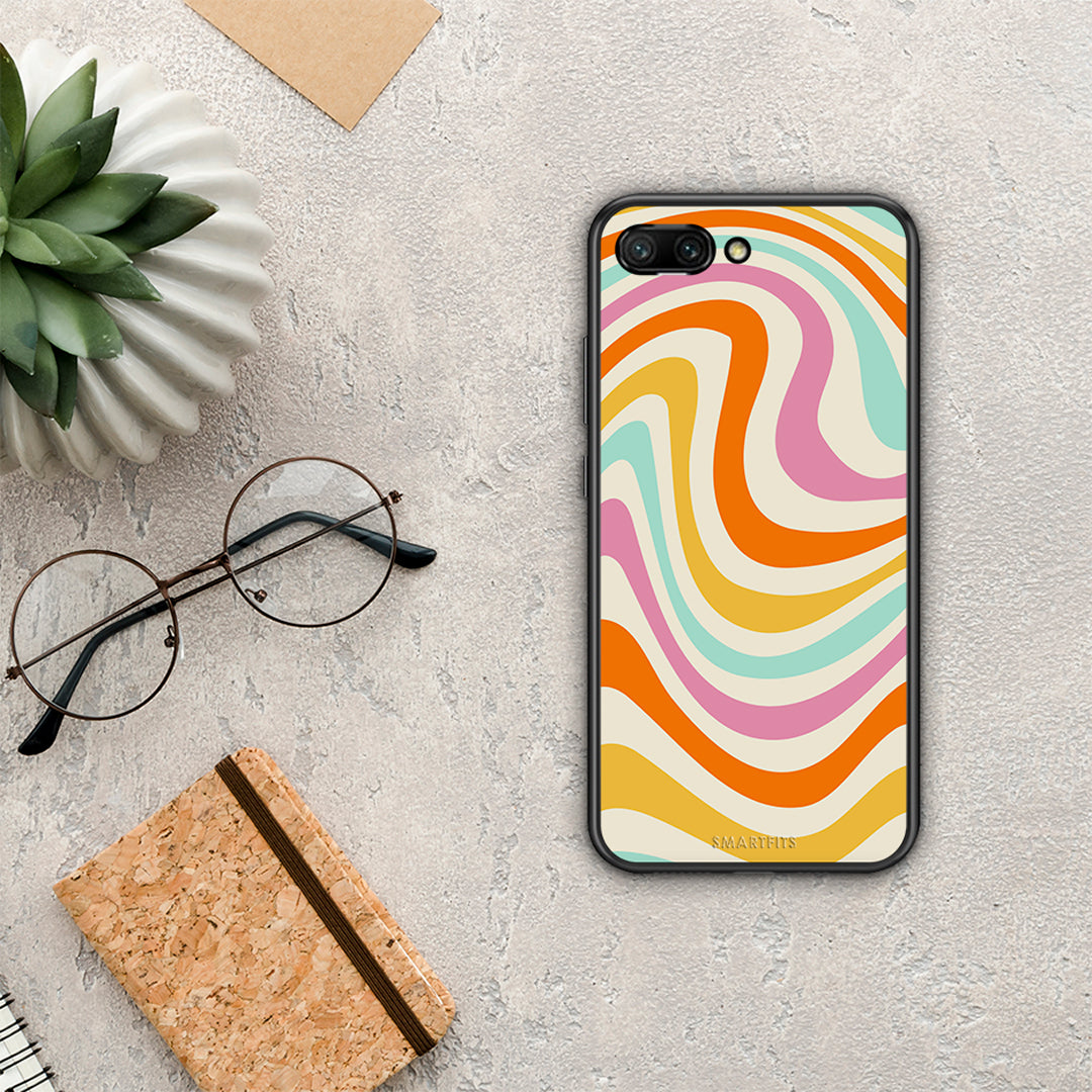 Colourful Waves - Honor 10 θήκη