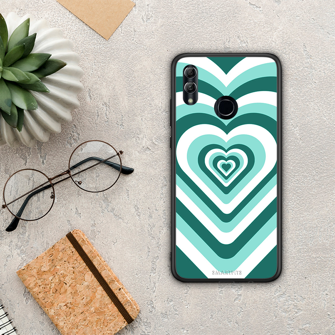 Green Hearts - Honor 8x θήκη