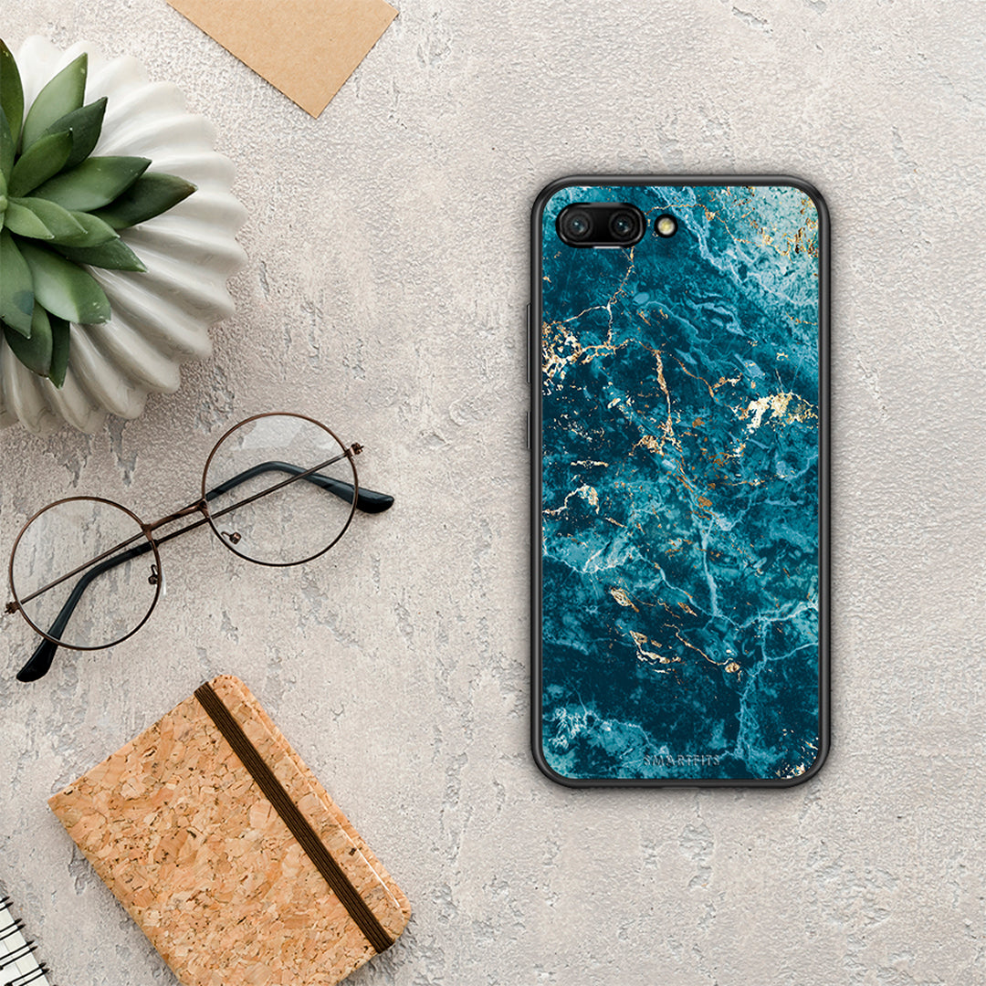 Marble Blue - Honor 10 θήκη