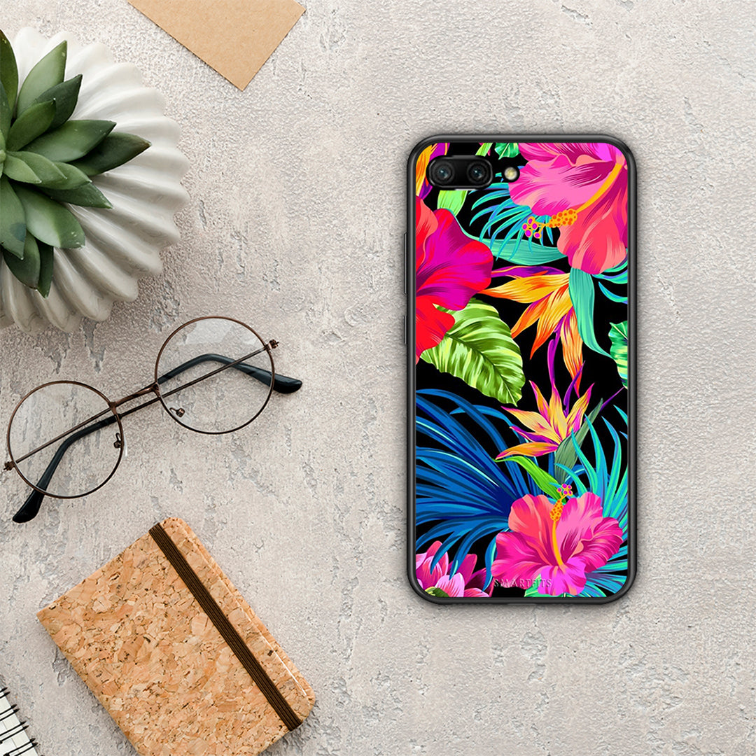 Tropical Flowers - Honor 10 θήκη