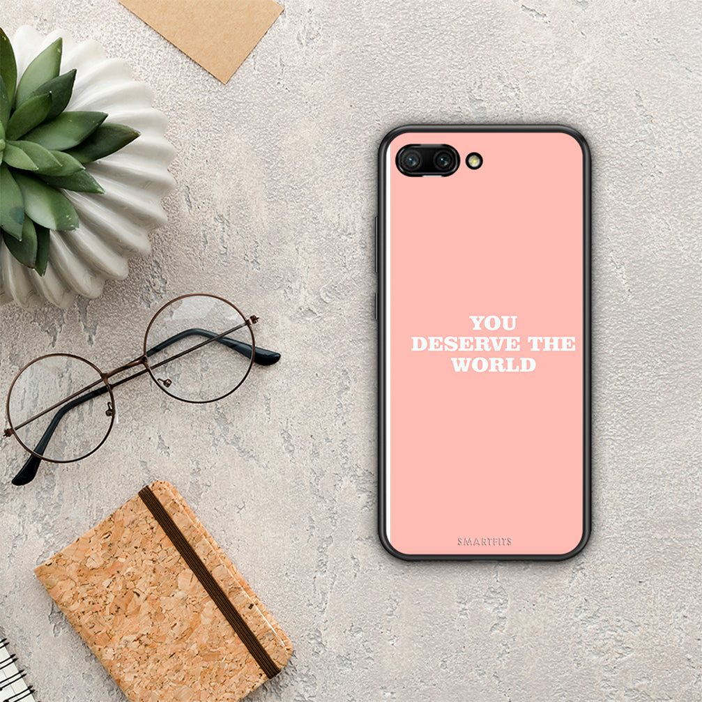 You Deserve The World - Honor 10 θήκη