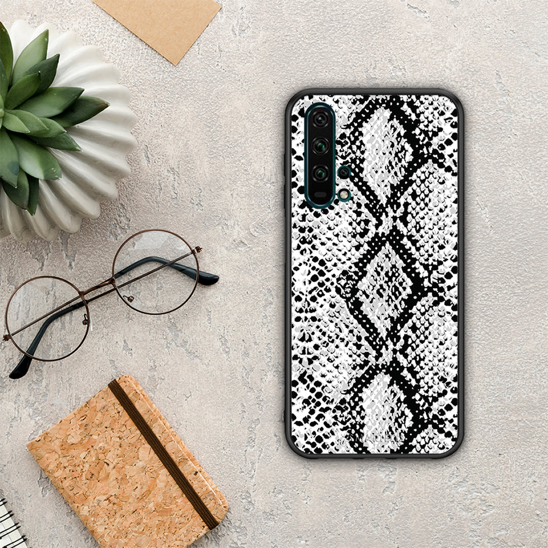 Animal White Snake - Honor 20 Pro θήκη