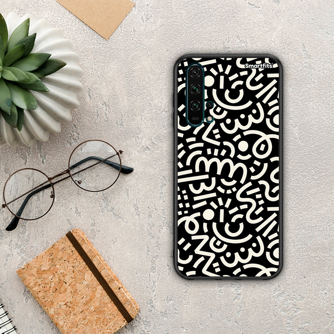 Doodle Art - Honor 20 Pro θήκη