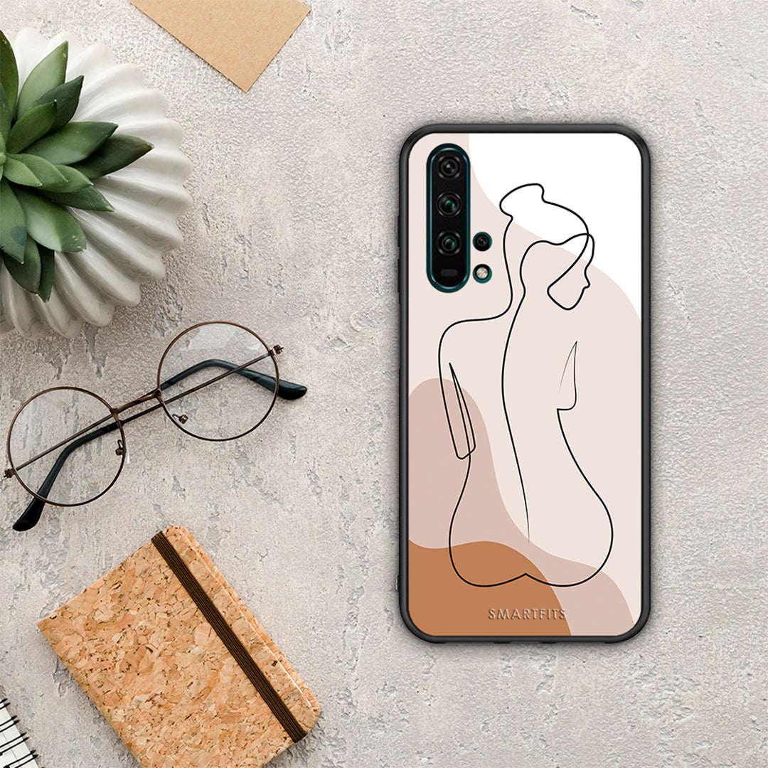 LineArt Woman - Honor 20 Pro θήκη