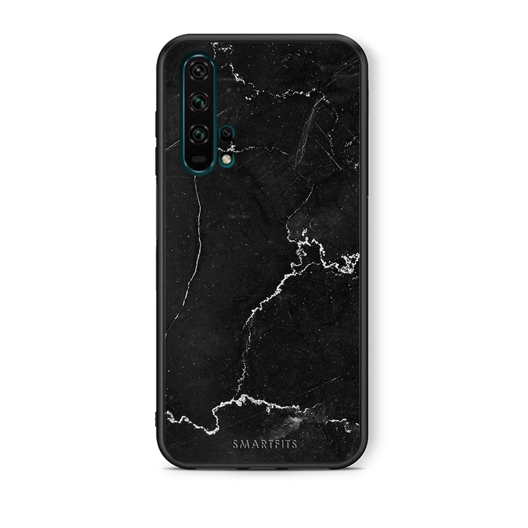 Θήκη Huawei Honor 20 Pro Marble Black από τη Smartfits με σχέδιο στο πίσω μέρος και μαύρο περίβλημα | Huawei Honor 20 Pro Marble Black case with colorful back and black bezels