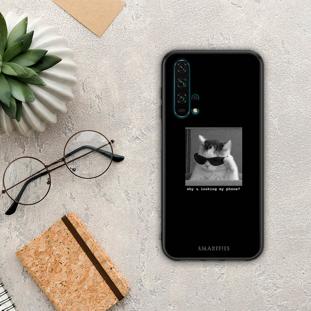 Meme Cat - Honor 20 Pro θήκη