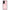 Θήκη Honor 70 5G Boho Pink Feather από τη Smartfits με σχέδιο στο πίσω μέρος και μαύρο περίβλημα | Honor 70 5G Boho Pink Feather Case with Colorful Back and Black Bezels