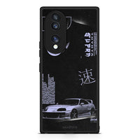 Thumbnail for Θήκη Honor 70 5G Tokyo Drift από τη Smartfits με σχέδιο στο πίσω μέρος και μαύρο περίβλημα | Honor 70 5G Tokyo Drift Case with Colorful Back and Black Bezels