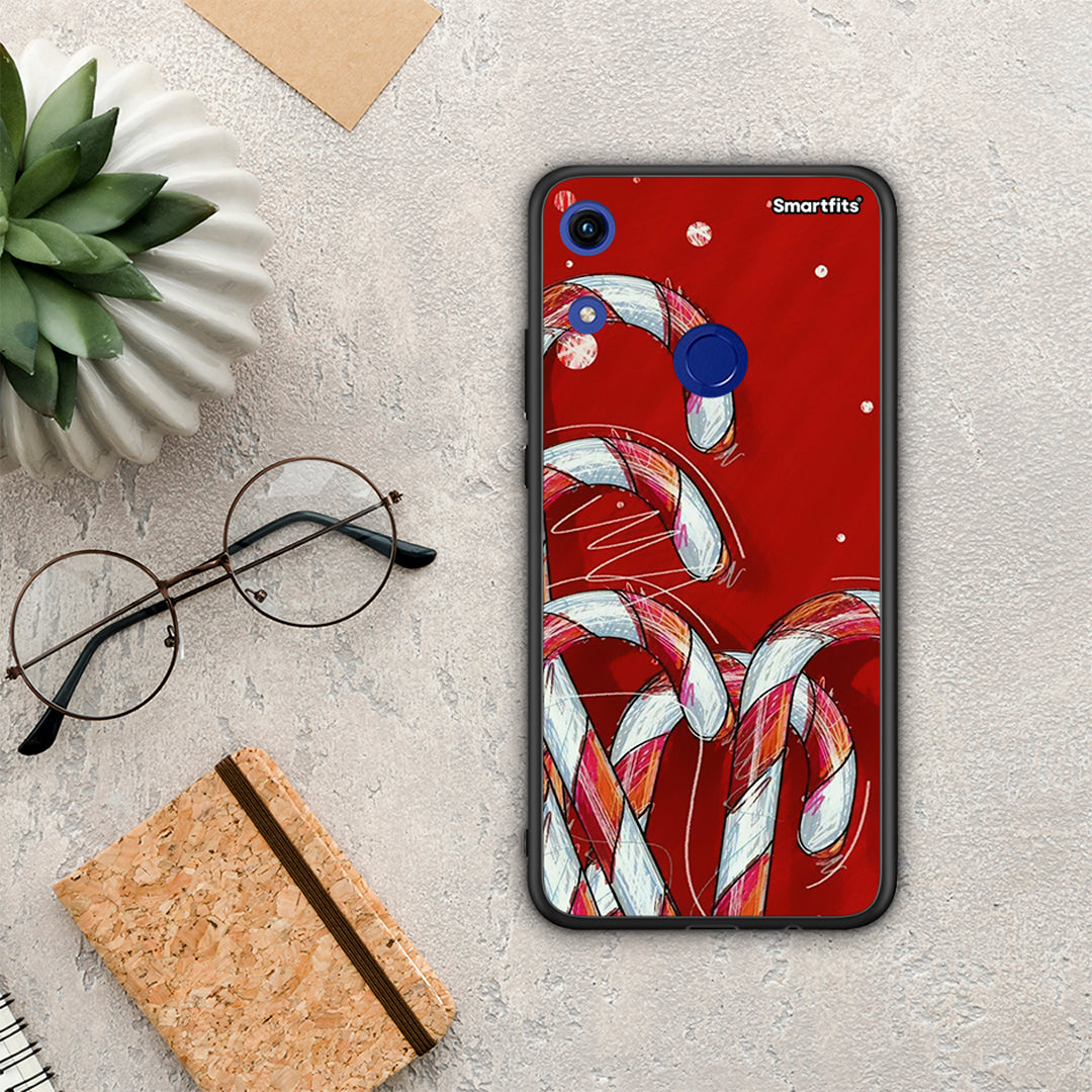 Candy Cane - Honor 8A θήκη