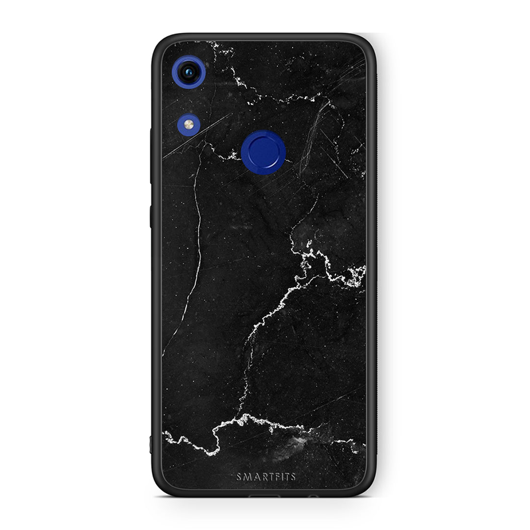 Huawei Honor 8A Marble Black θήκη από τη Smartfits με σχέδιο στο πίσω μέρος και μαύρο περίβλημα | Smartphone case with colorful back and black bezels by Smartfits