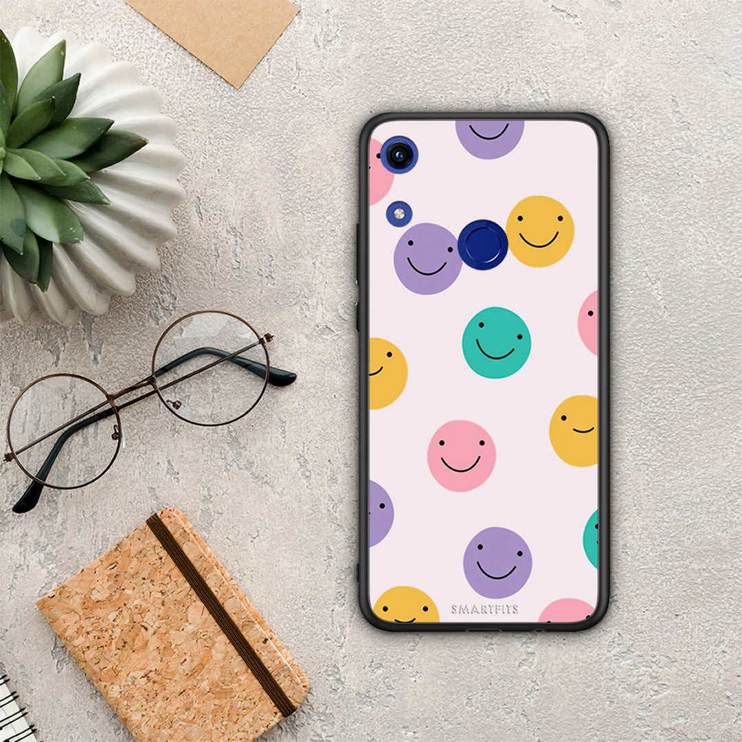 Smiley Faces - Honor 8A θήκη