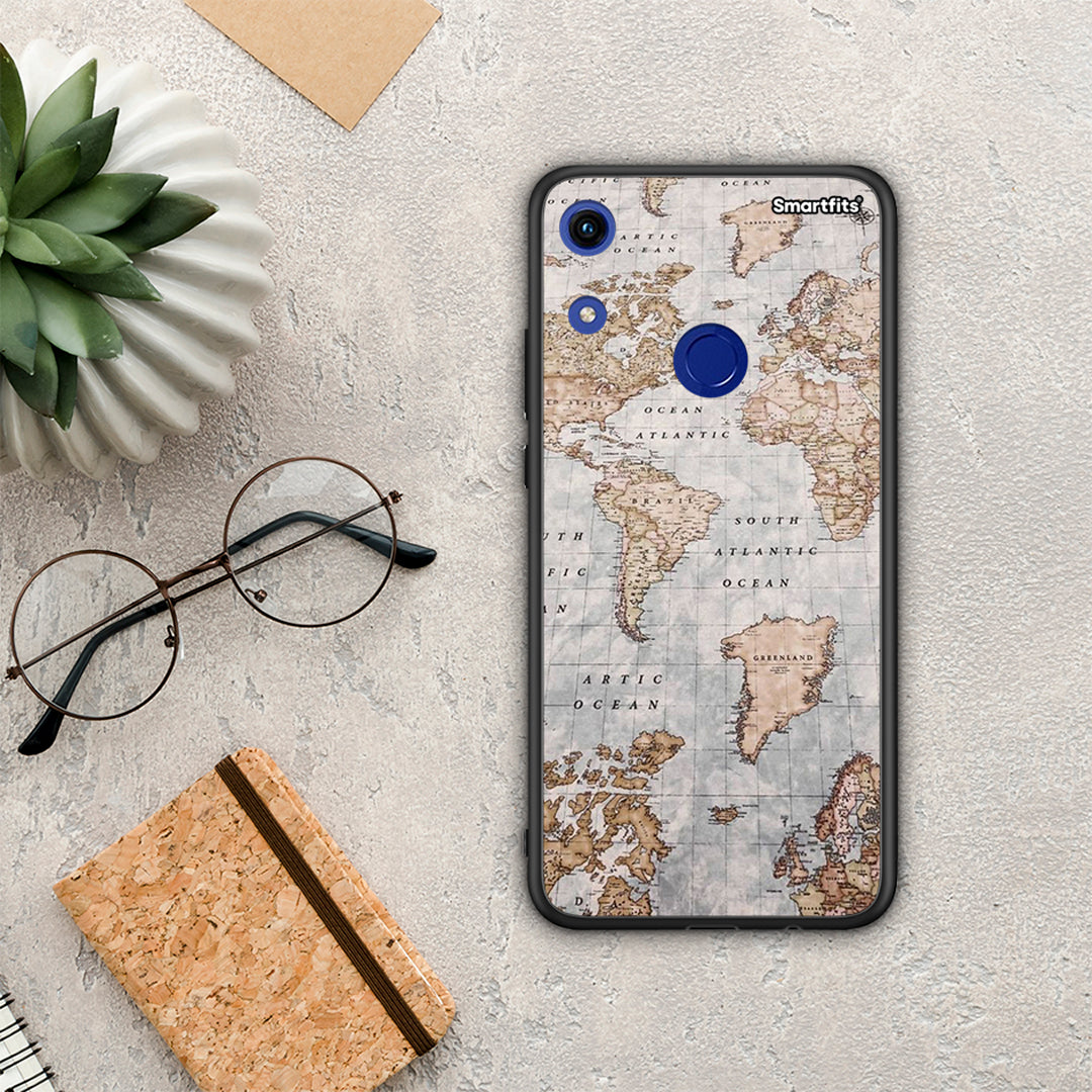 World Map - Honor 8A θήκη