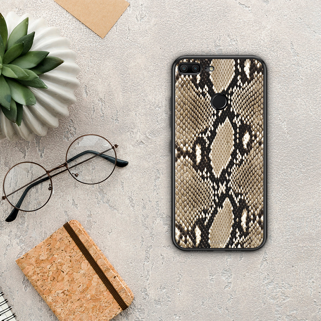 Animal Fashion Snake - Honor 9 Lite θήκη