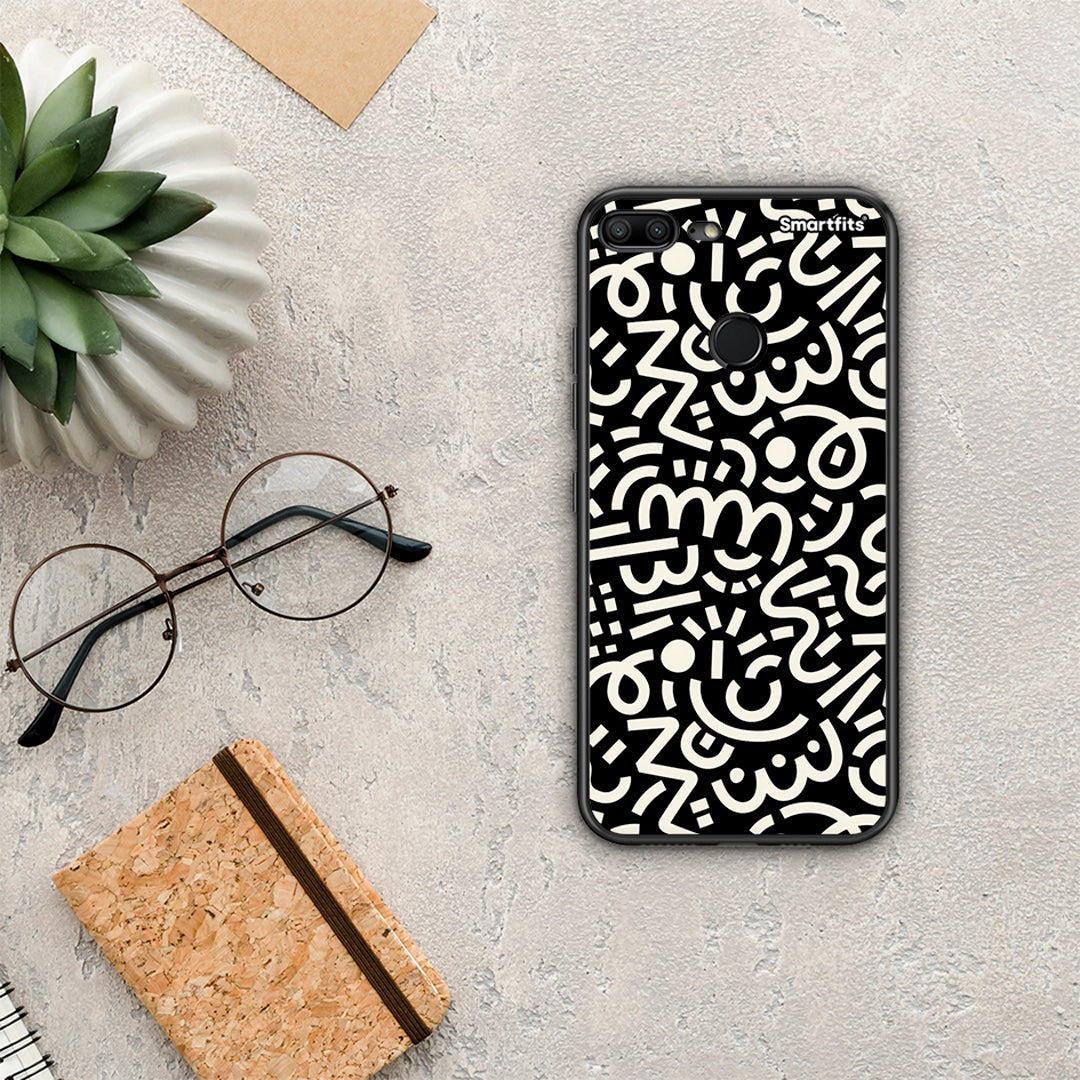 Doodle Art - Honor 9 Lite θήκη