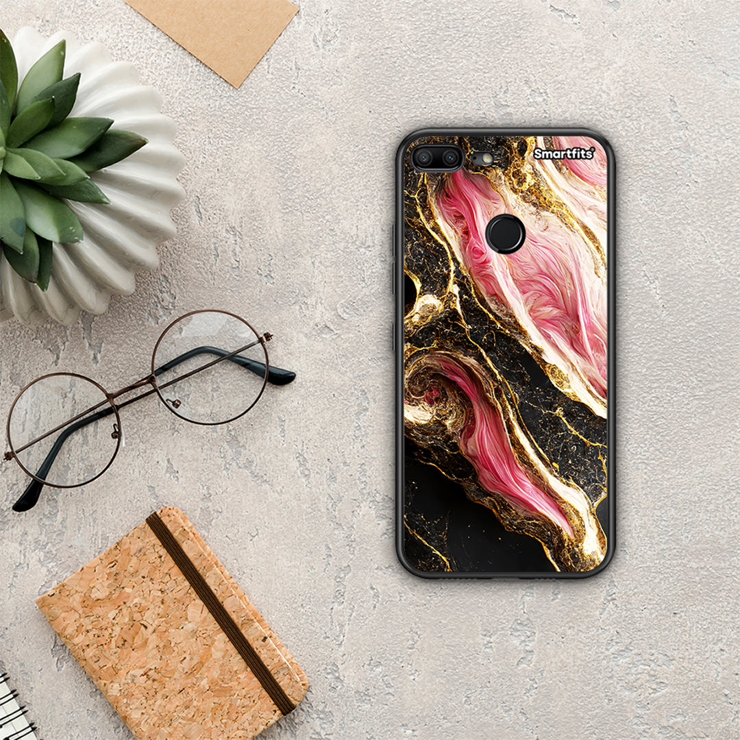 Glamorous Pink Marble - Honor 9 Lite θήκη