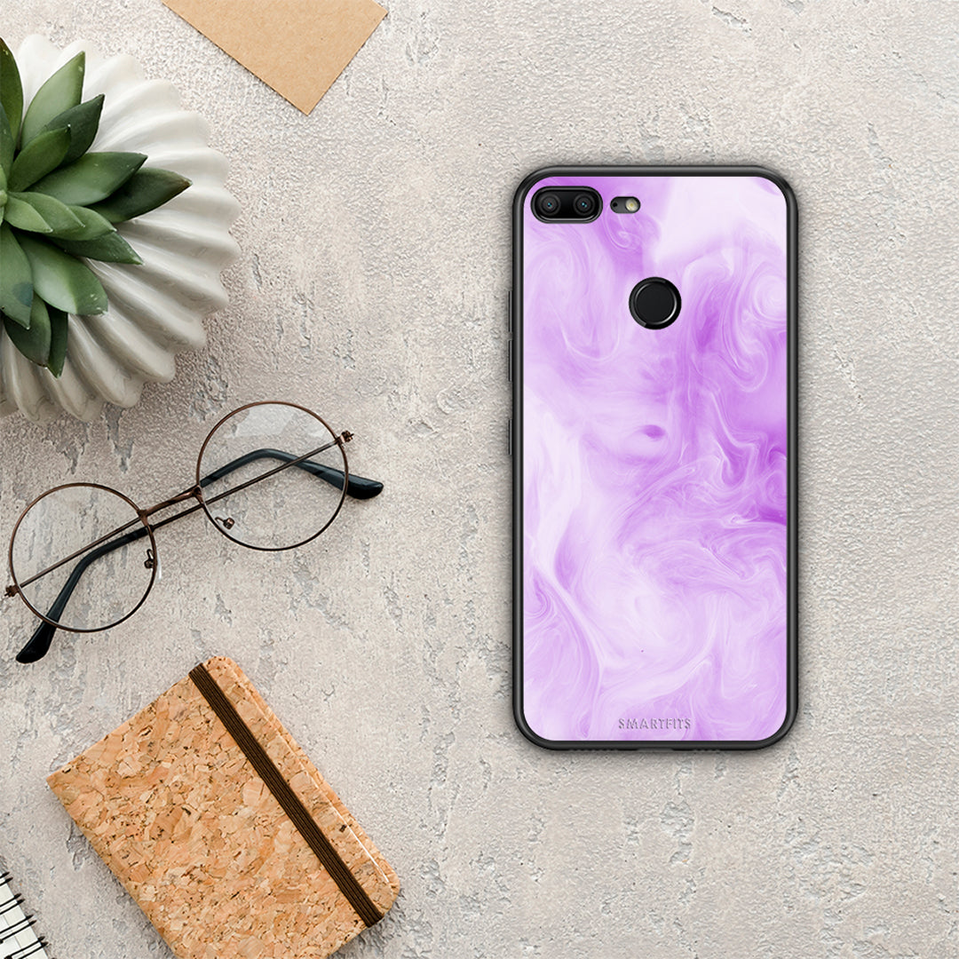 Watercolor Lavender - Honor 9 Lite θήκη