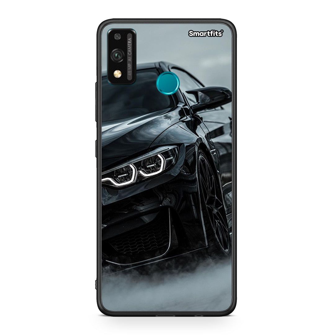 Honor 9X Lite Black BMW θήκη από τη Smartfits με σχέδιο στο πίσω μέρος και μαύρο περίβλημα | Smartphone case with colorful back and black bezels by Smartfits