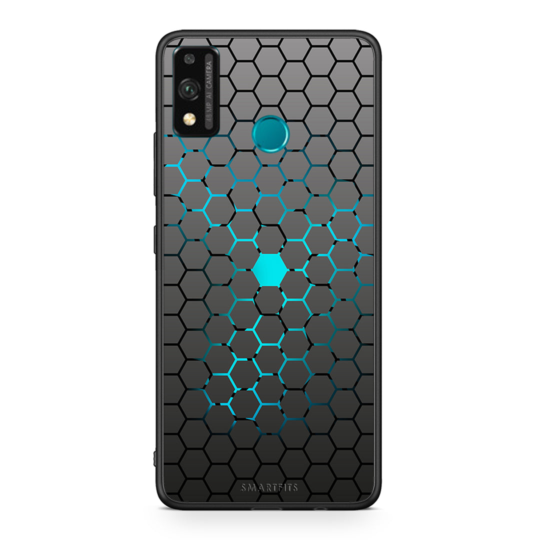 40 - Honor 9X Lite Hexagonal Geometric case, cover, bumper
