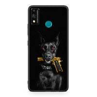Thumbnail for Honor 9X Lite Golden Gun Θήκη Αγίου Βαλεντίνου από τη Smartfits με σχέδιο στο πίσω μέρος και μαύρο περίβλημα | Smartphone case with colorful back and black bezels by Smartfits