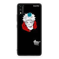 Thumbnail for Honor 9X Lite Itadori Anime θήκη από τη Smartfits με σχέδιο στο πίσω μέρος και μαύρο περίβλημα | Smartphone case with colorful back and black bezels by Smartfits