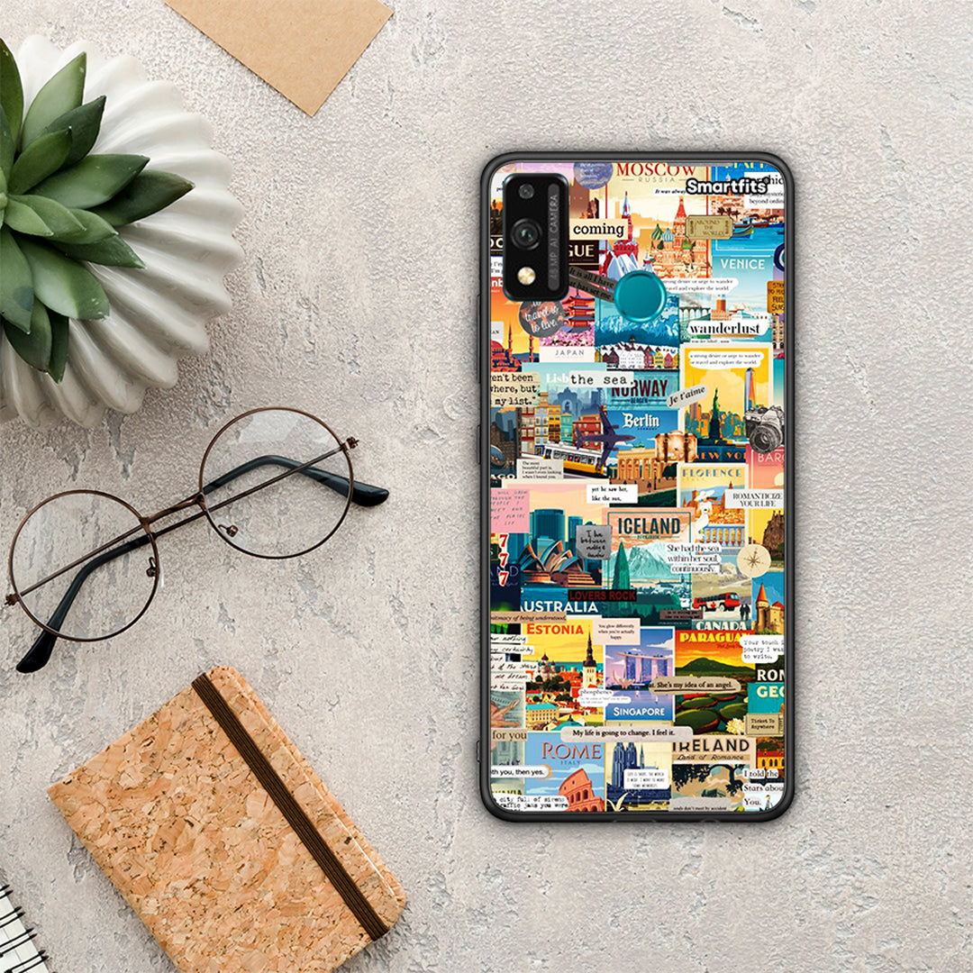 Live To Travel - Honor 9X Lite θήκη