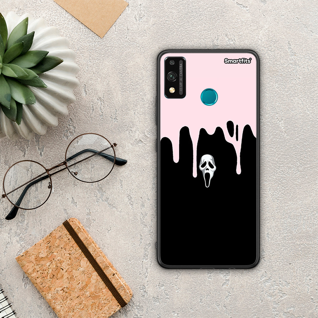 Melting Halloween Mask - Honor 9X Lite θήκη