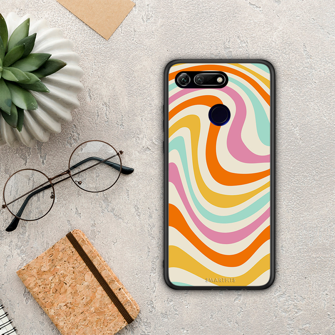 Colourful Waves - Honor View 20 θήκη
