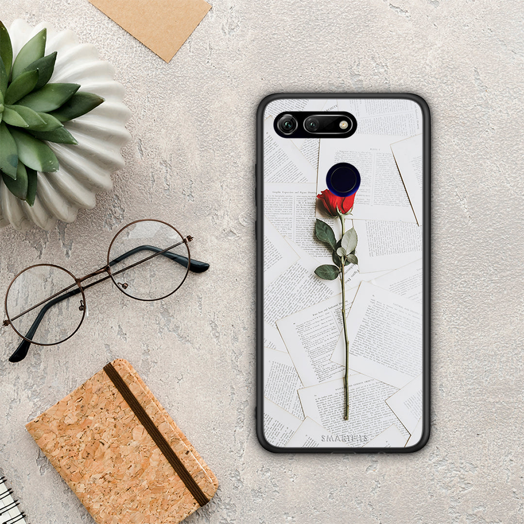 Red Rose - Honor View 20 θήκη