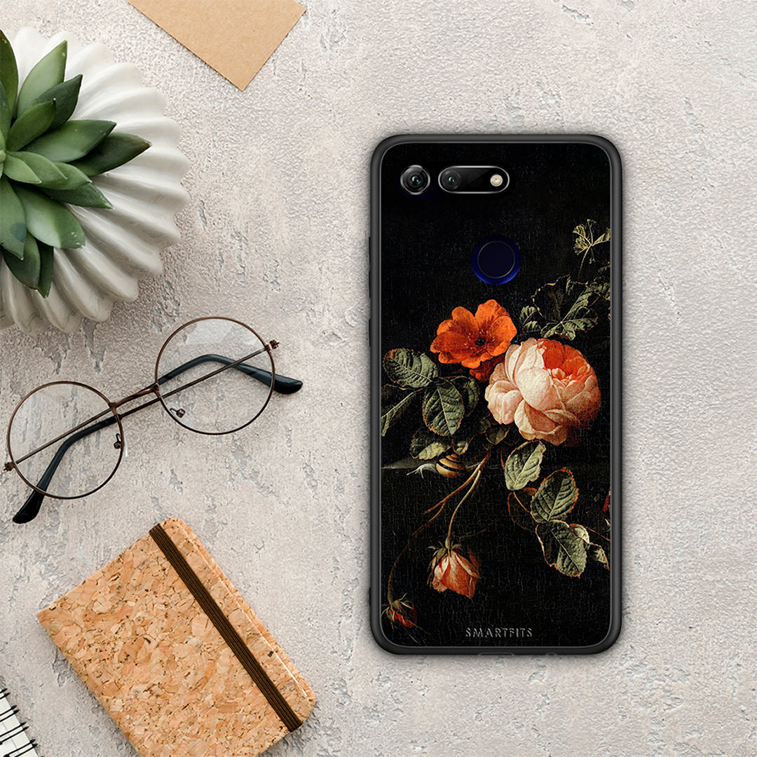 Vintage Roses - Honor View 20 θήκη