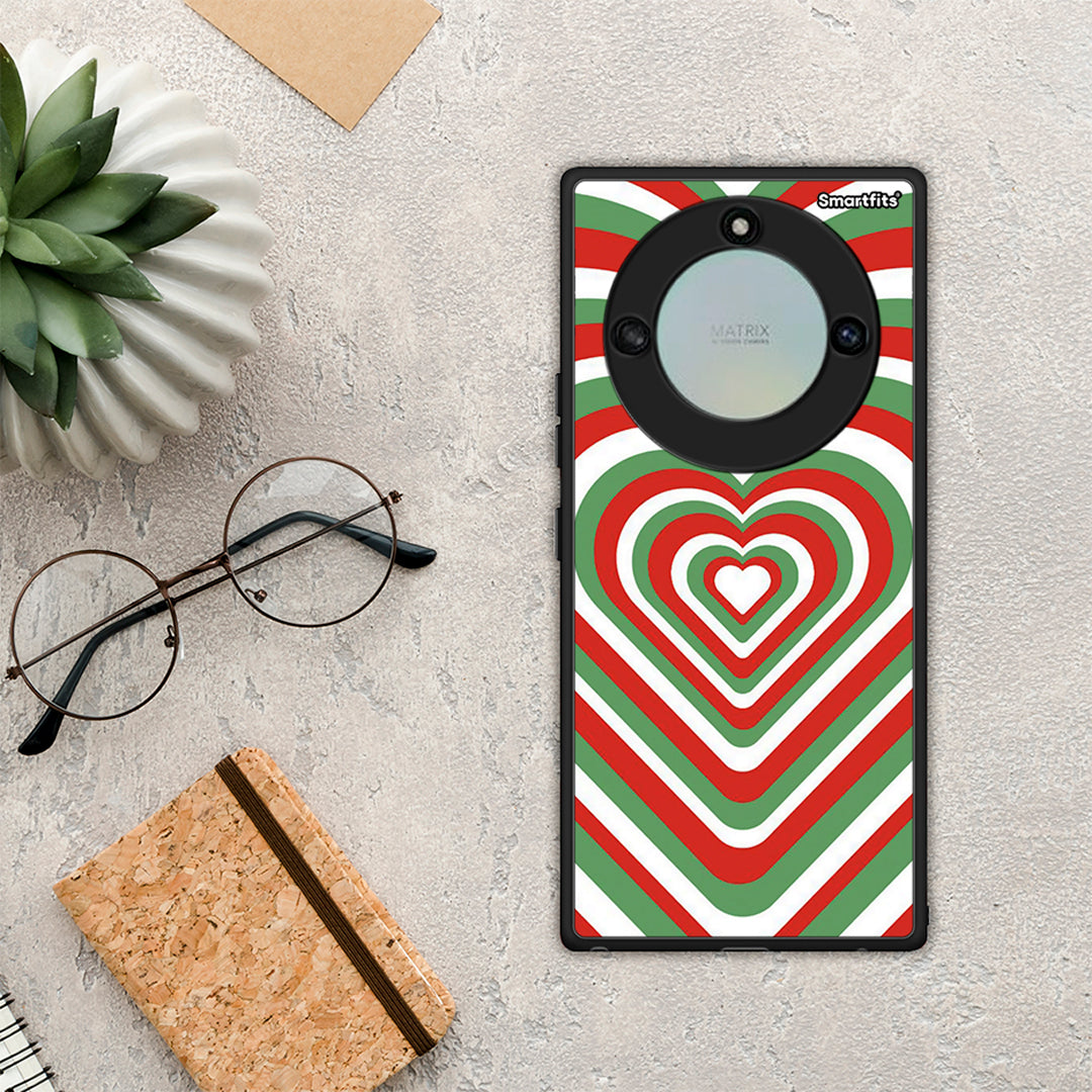 Christmas Hearts - Honor X40 θήκη