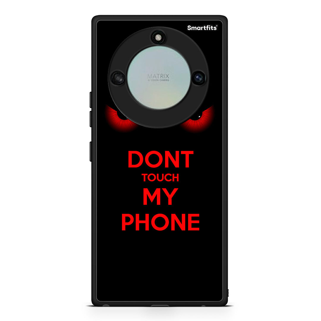 Honor X40 Touch My Phone Θήκη από τη Smartfits με σχέδιο στο πίσω μέρος και μαύρο περίβλημα | Smartphone case with colorful back and black bezels by Smartfits