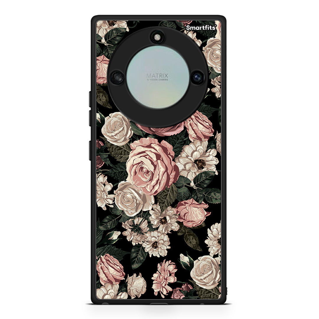 4 - Honor X40 Wild Roses Flower case, cover, bumper