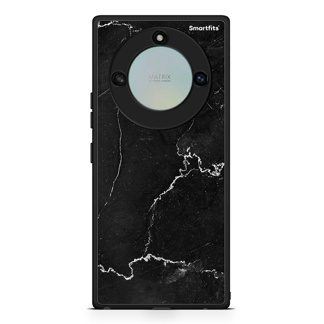 Honor X40 Marble Black θήκη από τη Smartfits με σχέδιο στο πίσω μέρος και μαύρο περίβλημα | Smartphone case with colorful back and black bezels by Smartfits